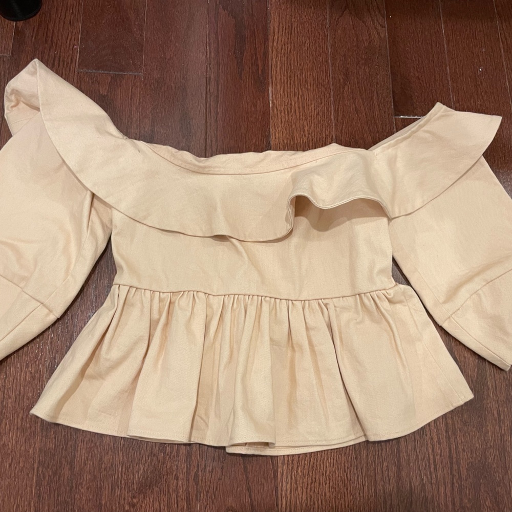 Light Pink Apiece Apart Blouse